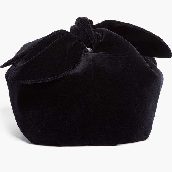 Simone Rocha | Bags | Nwt Simone Rocha Velvet Double Bow Clutch | Poshmark